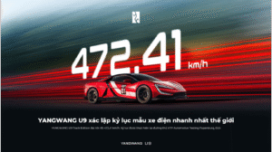 Giới thiệu về Yangwang U9 – Biểu tượng mới của xe điện thể thao Trong kỷ nguyên xe điện, BYD liên tục khẳng định vị thế tiên phong với những sản phẩm đột phá. Mới đây, Yangwang U9, mẫu siêu xe điện thuộc thương hiệu hạng sang của BYD, đã khiến cả thế giới chấn động khi thiết lập kỷ lục trở thành mẫu xe điện tăng tốc nhanh nhất hành tinh. Đây không chỉ là niềm tự hào của BYD mà còn là minh chứng cho tiềm năng vô hạn của ngành công nghiệp ô tô điện toàn cầu.