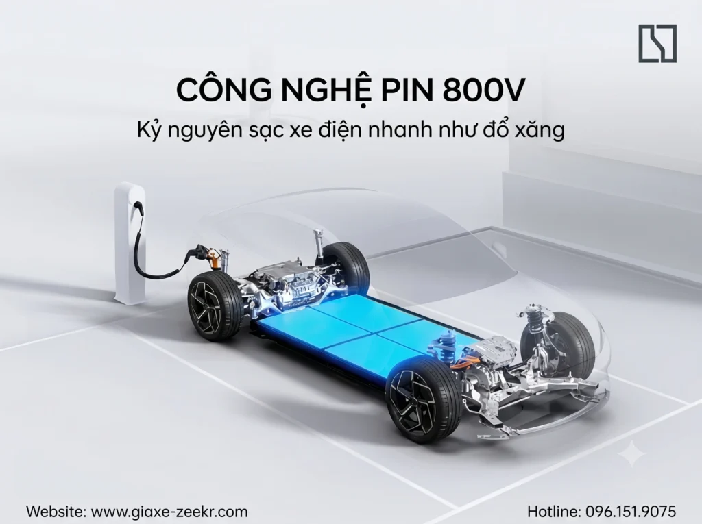 Công nghệ pin 800V là hệ thống điện áp cao gấp đôi so với tiêu chuẩn phổ biến 400V trên phần lớn xe điện hiện nay. Việc tăng điện áp cho phép xe truyền tải cùng một lượng công suất với cường độ dòng điện thấp hơn.